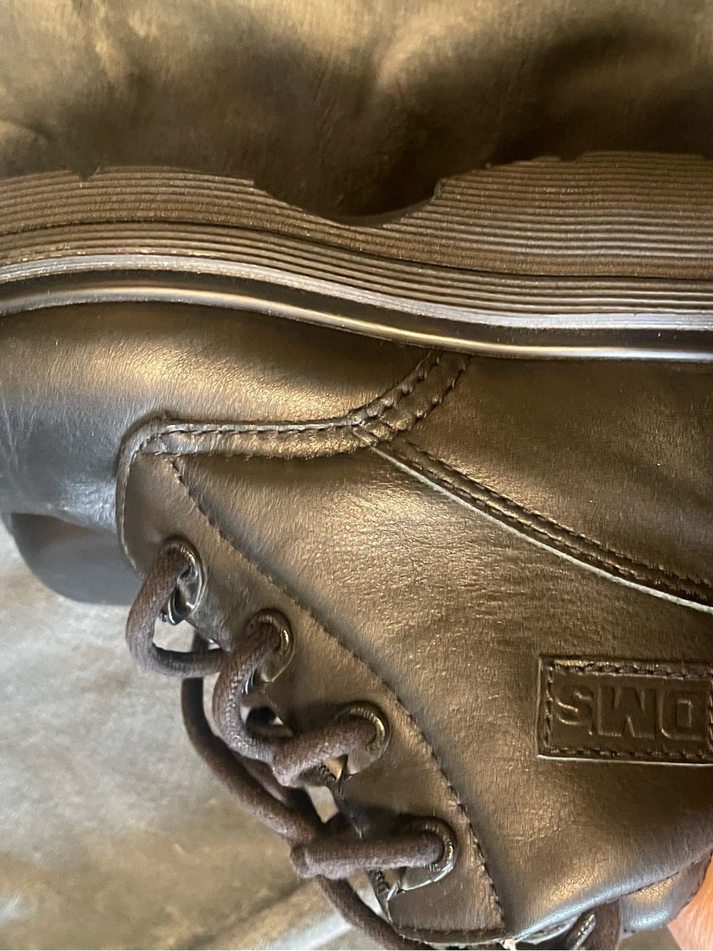 Dr Marten's DM's Boots Zipper Side Lace Up Rare HTF England UK 4 Women's 6 D0516 - Picture 8 of 9